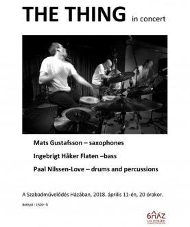 A The Thing zenekar koncertezik szerdán a Szabadművelődés Házában